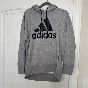 Adidas Women's Heather Gray Hoodie